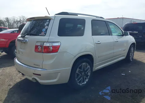 2011 GMC Acadia Denali из США, поврежденный, VIN 1GKKVTED4BJ302982